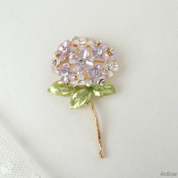 Брошь Цветок / 3859 /уп 24/ - Галеонтрейд фото 3