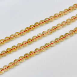 Бусины для украшений из Цитрина (70 бусин)