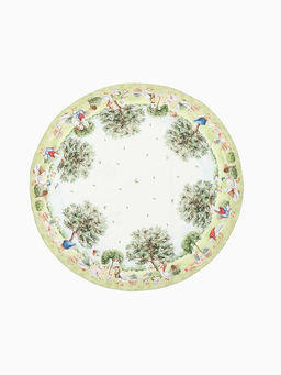 Скатерть Этель Family picnic, d=150 см 3 см с ВГМО, 100% хлопок, саржа 190 г/м?