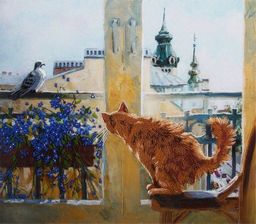 Набор для вышивания PANNA Живая картина JK-2037 Охотник 25 х 22 см