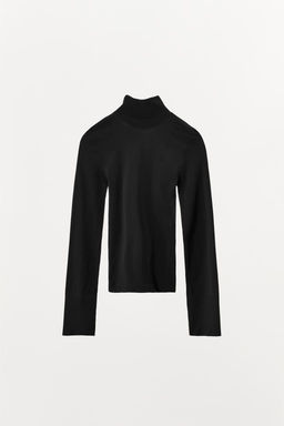 FITTED TOP WITH TOPSTITCHING - Zara фото 14