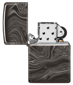 Зажигалка ZIPPO Мраморный узор | Marble Pattern 49812  фото 4