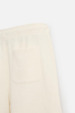 TEXTURED RELAXED FIT BERMUDA SHORTS - Zara фото 10