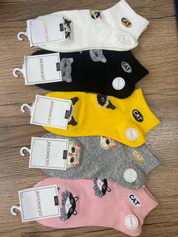 BK635 Носки, 1 пара СЕРЫЙ