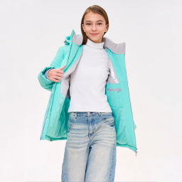 RODOS Куртка для девочки мембрана зима М-316 Розовый  фото 66