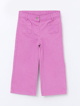 Beli Lastikli Basic K?z Bebek Pantolon