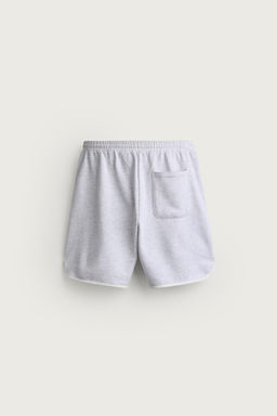BERMUDA JOGGER BORDADO PARCHES / Gris vigor? - Zara фото 9