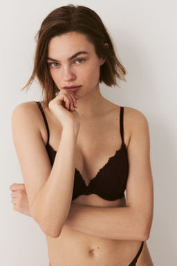 Sujetador push-up de encaje - H&m фото 13