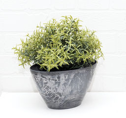 Кашпо Микрит 210*135*110мм овальное 1,4 л арт.М3108