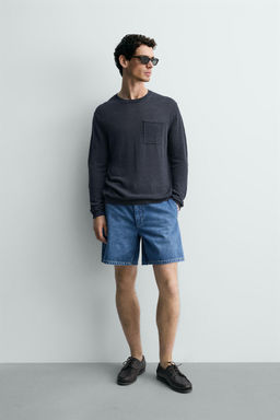 JERSEY REGULAR FIT 100% LINO / Crudo