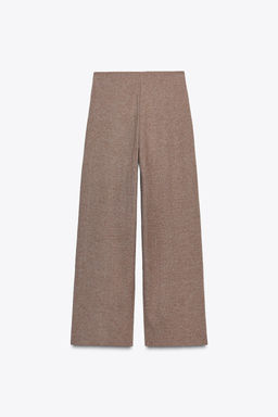 PANTAL?N PALAZZO SOTF TOUCH / Mocha - Zara фото 5