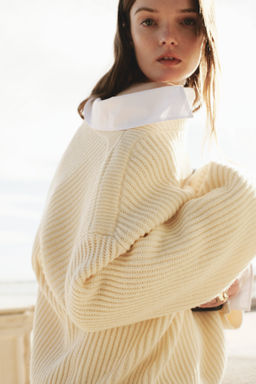 Jersey oversize en mezcla de lana - H&m фото 4