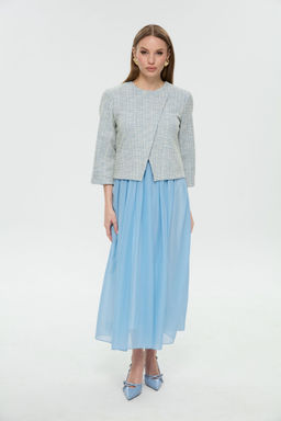 Платье NIKVA н1007-3 небесный