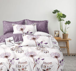 Постельное белье поплин эксклюзив на молнии - Вита 2 сп. (нав.70х70)