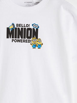 Minions Bask?l? Erkek ?ocuk Ti??rt