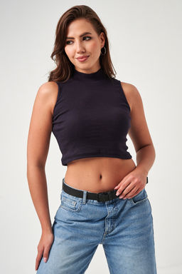 52714 топ укороченный с горлом - Натали фото 79