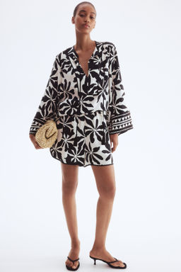 Blusa de lyocell - H&m фото 4