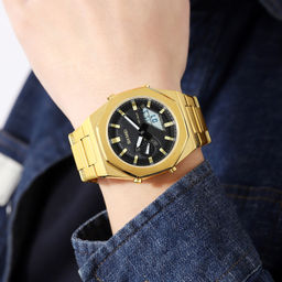 Часы наручные Skmei мужские электронные спортивные 1816gold-white