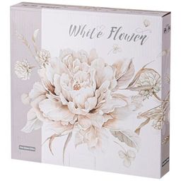 НАБОР ТАРЕЛОК ОБЕДЕННЫХ LEFARD WHITE FLOWER 2 ШТ. 25,5 СМ СЕРЫЙ  фото 2