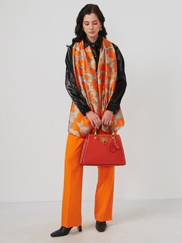 Большой, мягкий, тонкий и очень нежный двусторонний палантин - Tantino фото 8