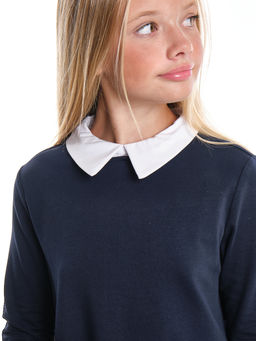 Школьное платье для девочки 22-7400 черный - Mini maxi фото 16