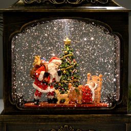 Светильник настольный новогодний 18х8х30 см Дед мороз / NG206-1 /уп 8/ музыкальный - Галеонтрейд фото 4