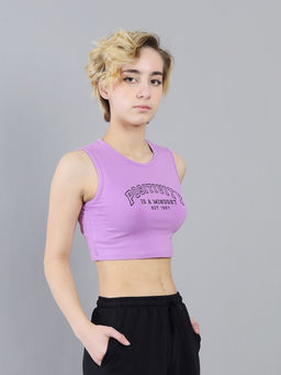 CRB wear / CSJG 64113-45K Топ для девочки,сиреневый/Ex.Cherubino  фото 2