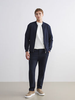 Standart Kal?p Uzun Kollu Erkek Kolej Ceket