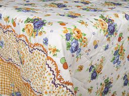 АРТ 123 Покрывало стеганое (микрофайбер) 180*210 "Скатерть" уп.