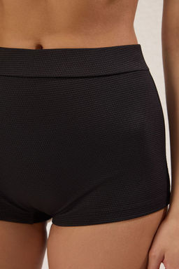 Siyah Yuksek Bel Regular Sort Bikini Alt? TBESS25BA00038 - Trendyolmilla фото 4