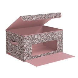 VAL OV-BOX-DDM Короб стеллажный с откидной стенкой, с крышкой, 50*35*25 см, OPUS ROMANO VENUS, шт