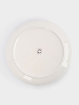 Тарелка обеденная, 27 см, фарфор N, белая, Цветы и листья, Primrose - Anna lafarg фото 5