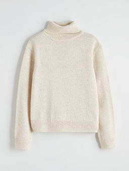 Bal?k?? Yaka K?z ?ocuk Triko Kazak