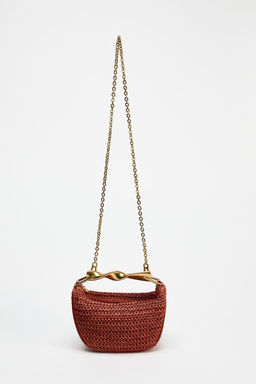 MINI BAG WITH METAL HANDLE - Zara фото 7