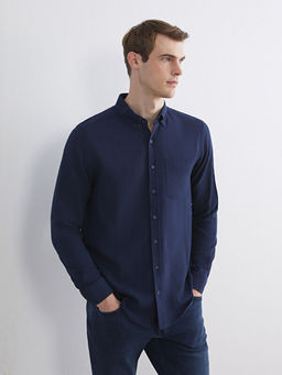 Regular Fit Uzun Kollu Erkek G?mlek