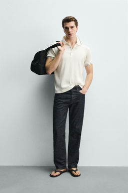 POLO CANAL? REGULAR FIT / Blanco roto