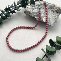 Бусы из Родонита 43 см +