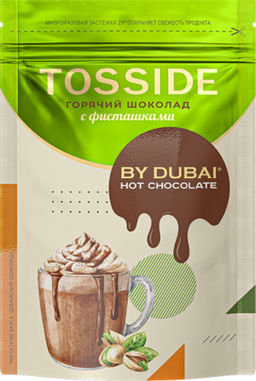 TOSSIDE. Какао-напиток «Дубайский шоколад» 180 гр. мягкая упаковка