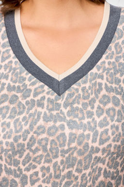 Платье Swallow 686.2 принт леопард