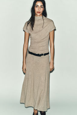 MAXI HIGH NECK DRESS - Zara фото 2