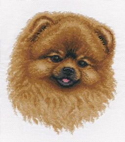 Набор для вышивания PANNA J-1478 Шпиц 17 х 20.5 см