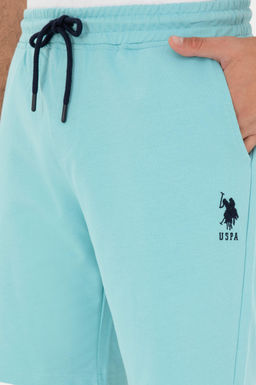 Мужские мятные трикотажные шорты - U.s. polo assn фото 5