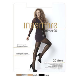 Цена за 2 шт. Колготки женские INNAMORE Ottima 20 den, цвет загар (daino), размер 3