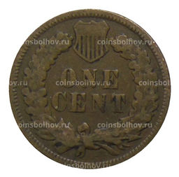 Монета 1 цент 1906 года США