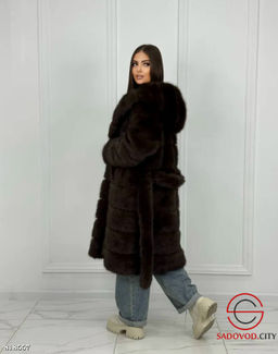 Шуба женская из искусственного меха