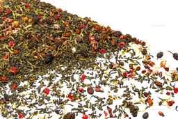 Зеленый ароматизированный чай GRUNBERG LITE Мишкино лукошко фото 4