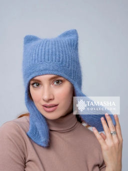 Шапка-ушанка женская Карамелька - Tamasha фото 17