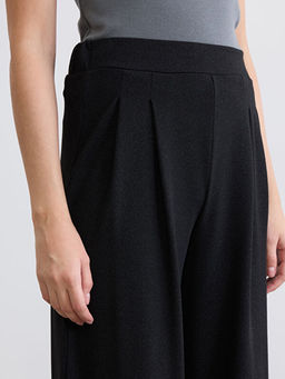 Beli Lastikli Geni? Pa?a Kad?n Pileli Pantolon