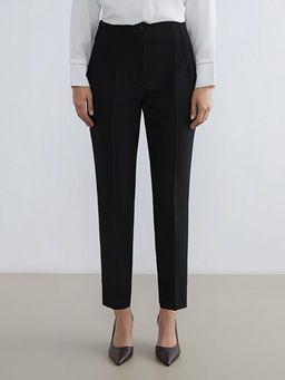 Y?ksek Bel Cigarette Kad?n Pantolon