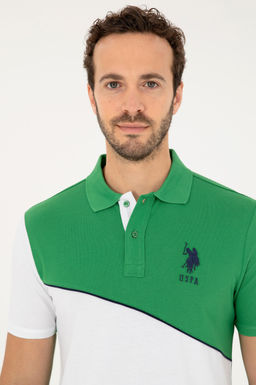 U. S. Polo Assn / Мужская зеленая футболка - U.s. polo assn фото 2
